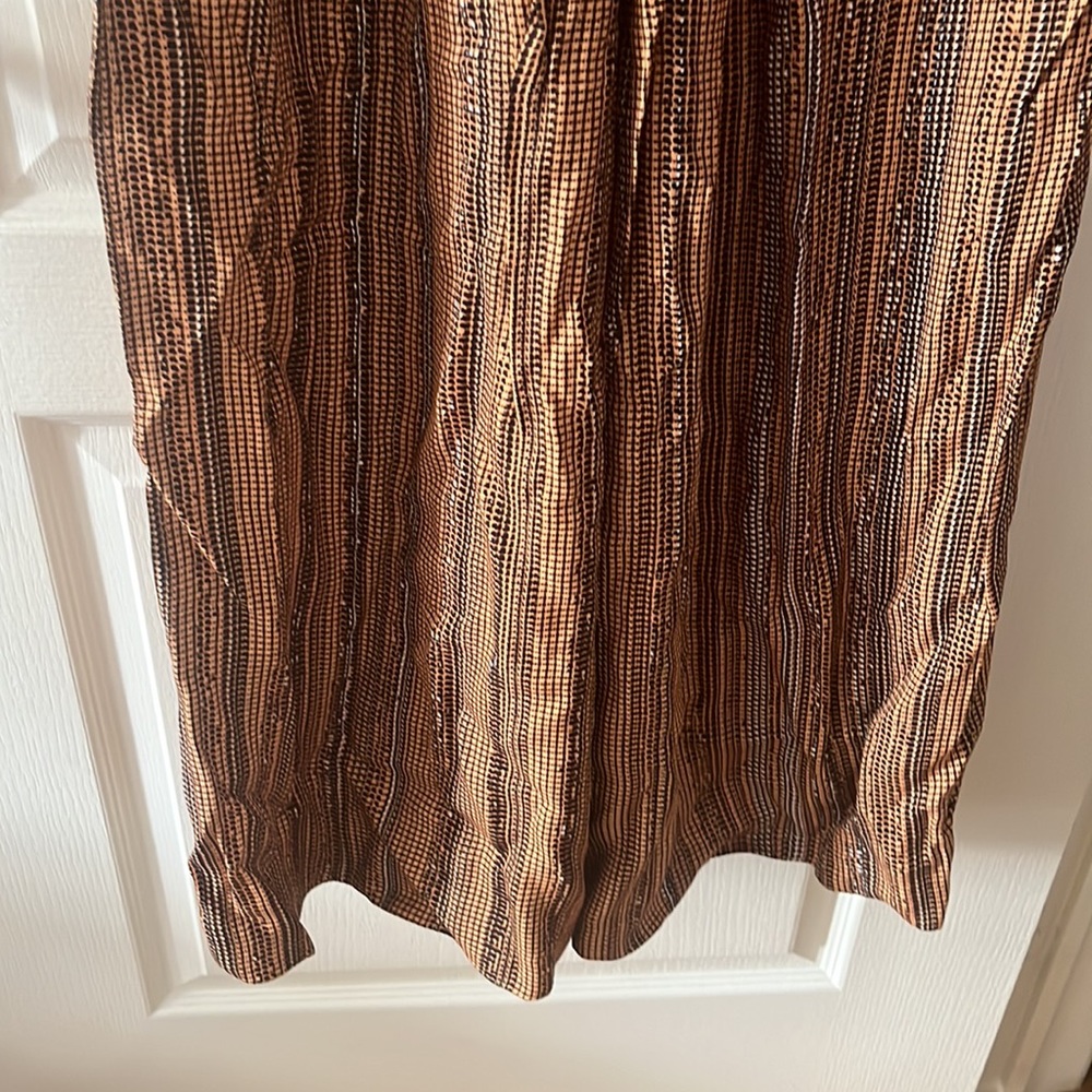 3/$30 EUC H&M animal print like flowy pants in size US 4 - Picture 5 of 5